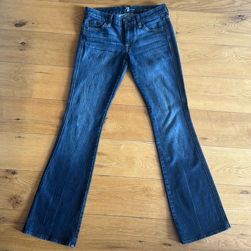 7 for all mankind A Pocket Boot Cut Jeans